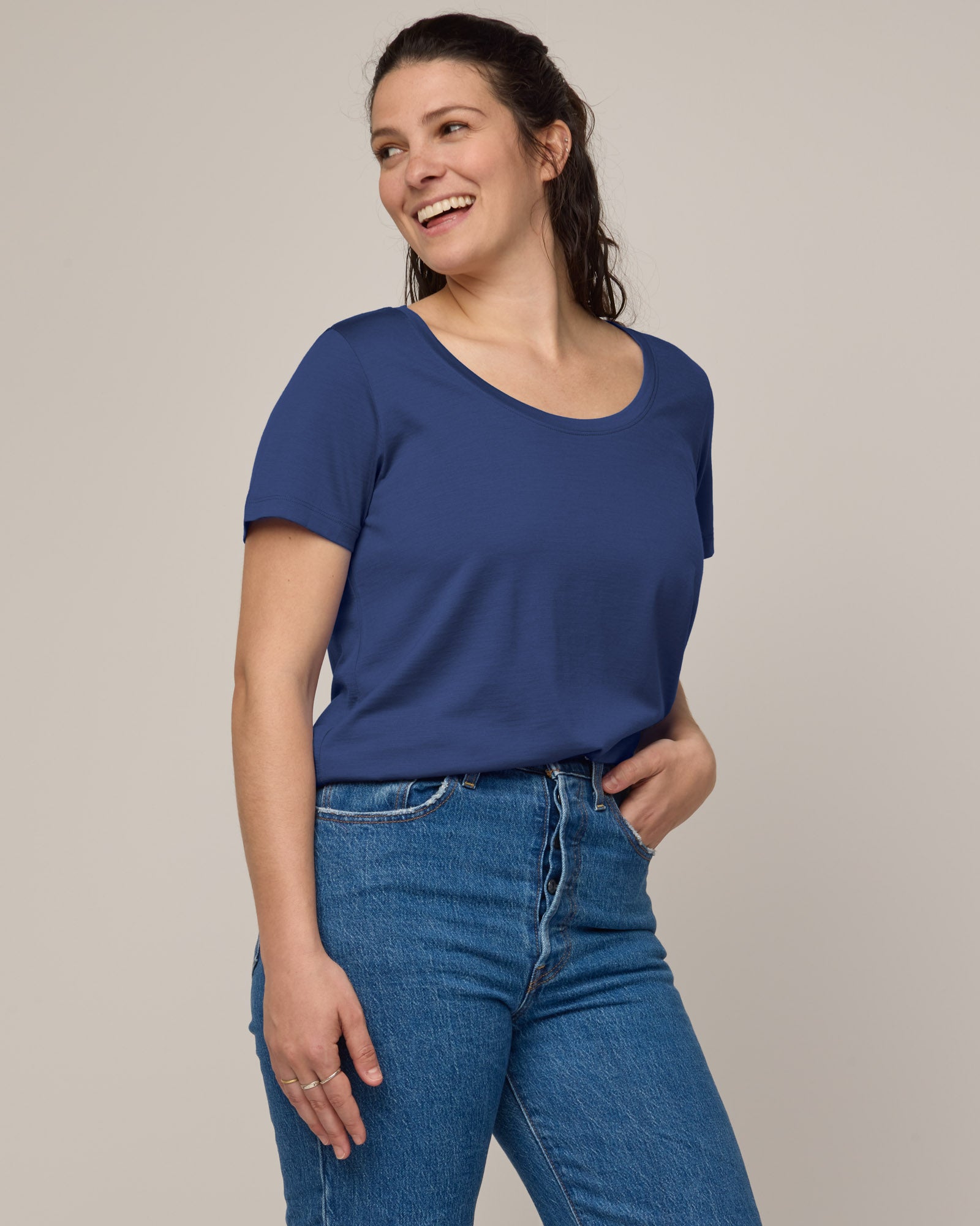 Stella Signature Scoop Neck Tee
